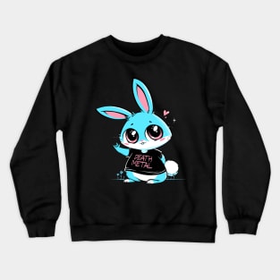 Death Metal Bunny Crewneck Sweatshirt